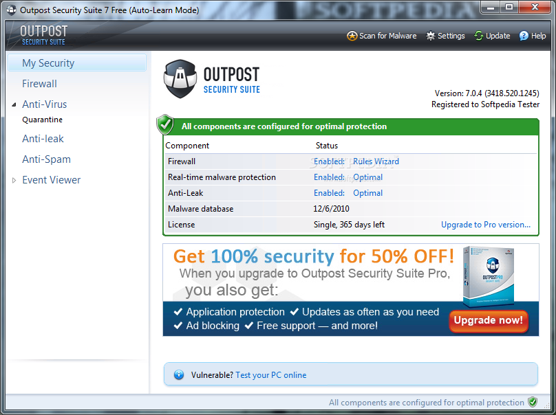 Top 29 Antivirus Apps Like Outpost Security Suite Free - Best Alternatives