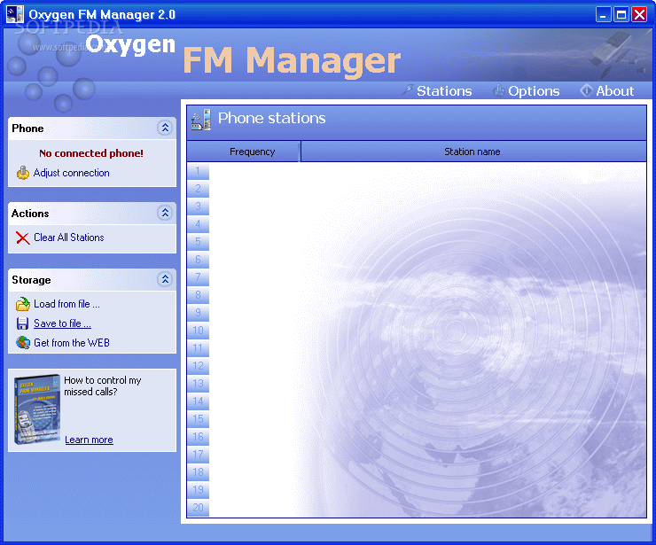 Oxygen FM Manager