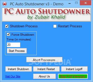 PC Auto Shutdowner