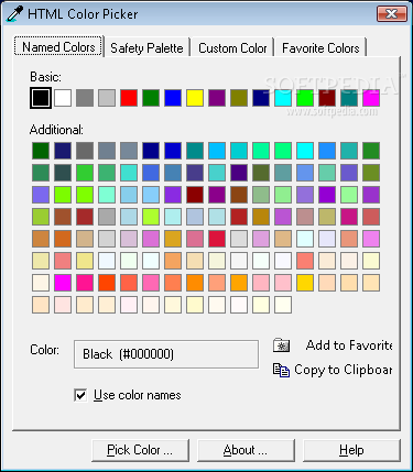 PCToolSoft HTML Color Picker