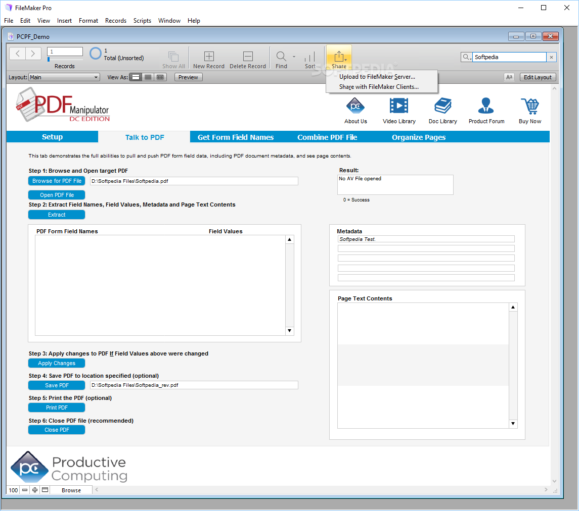 PDF Manipulator DC