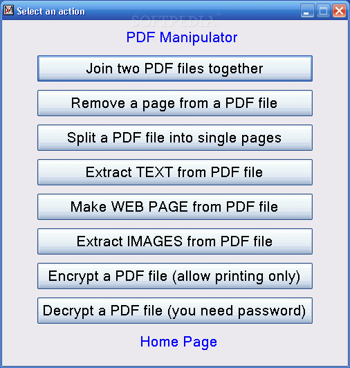 PDF Manipulator