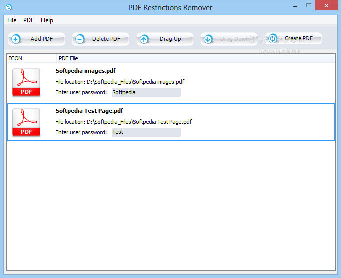 PDF Restrictions Remover