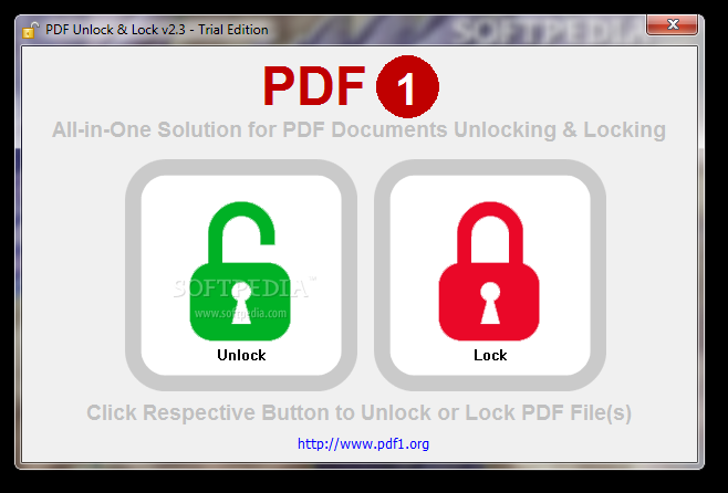 PDF Unlock & Lock