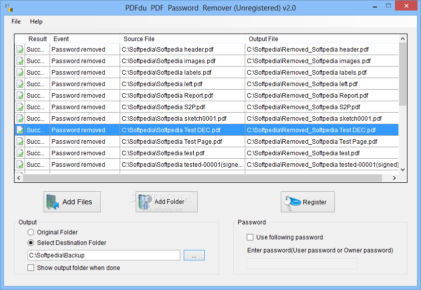 PDFdu PDF Password Remover