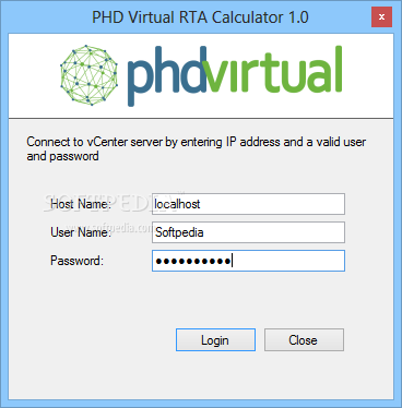 PHD Virtual RTA Calculator