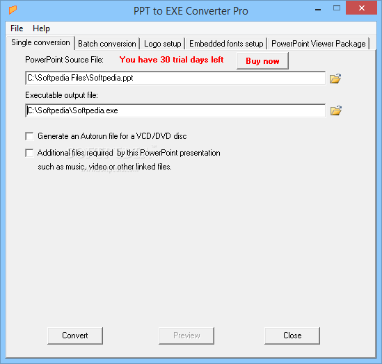 PPT to EXE Converter Pro