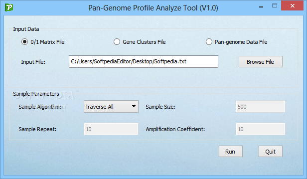 Pan-Genome Profile Analyze Tool