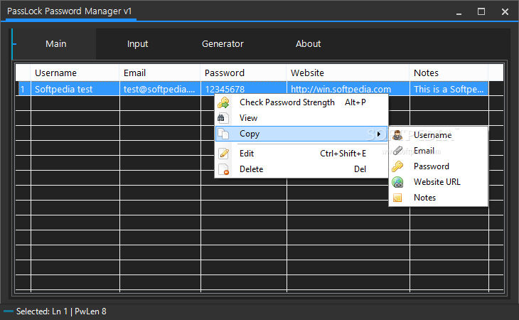 PassLock Password Manager