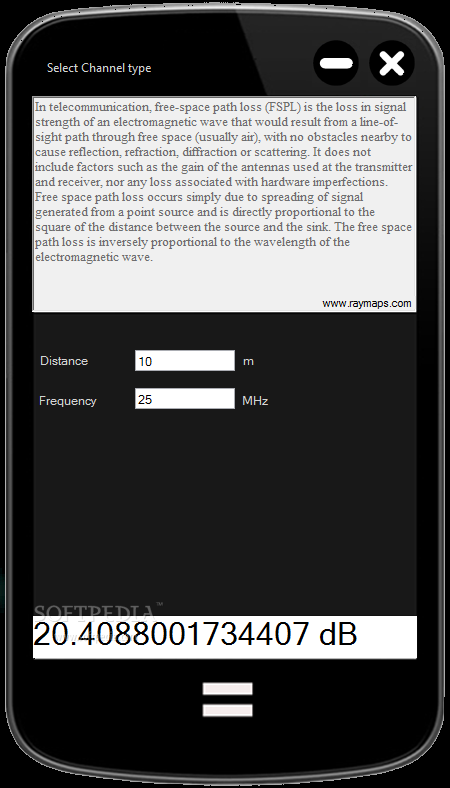 Path Loss Calculator