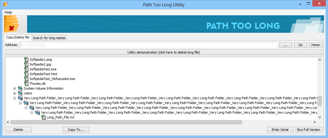 Path Too Long Utility