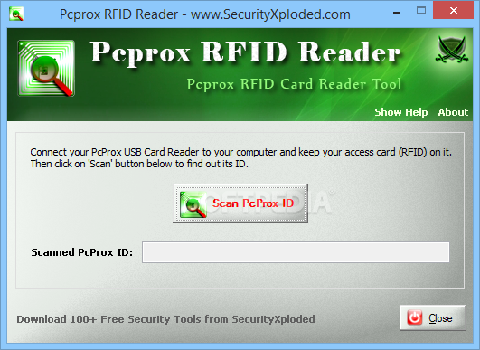 Pcprox RFID Reader