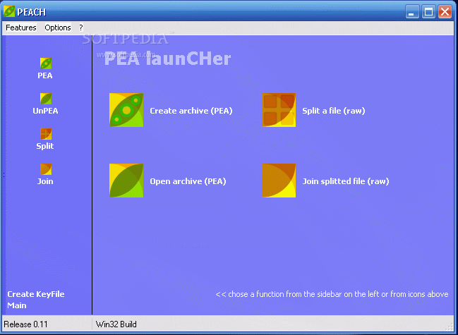 Pea-Peach Archiver