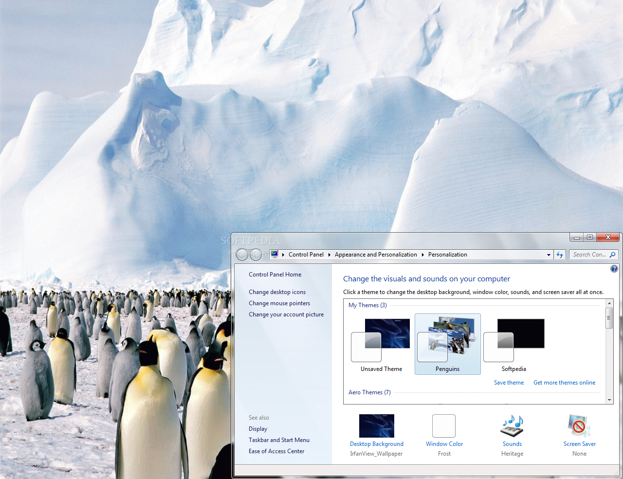 Penguins Windows 7 Theme