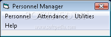Personnel Manager Software