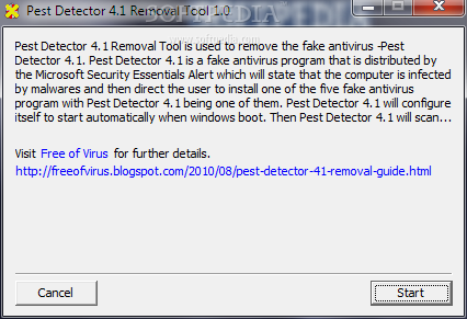 Pest Detector 4.1 Removal Tool