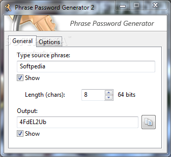 Phrase Password Generator