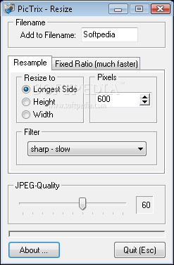 PicTrix - Resize