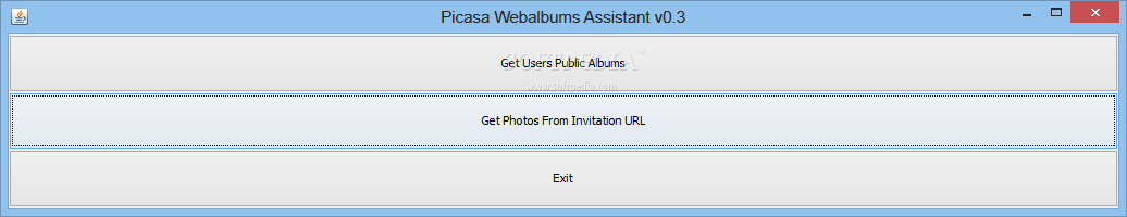 Picasa Webalbums Assistant