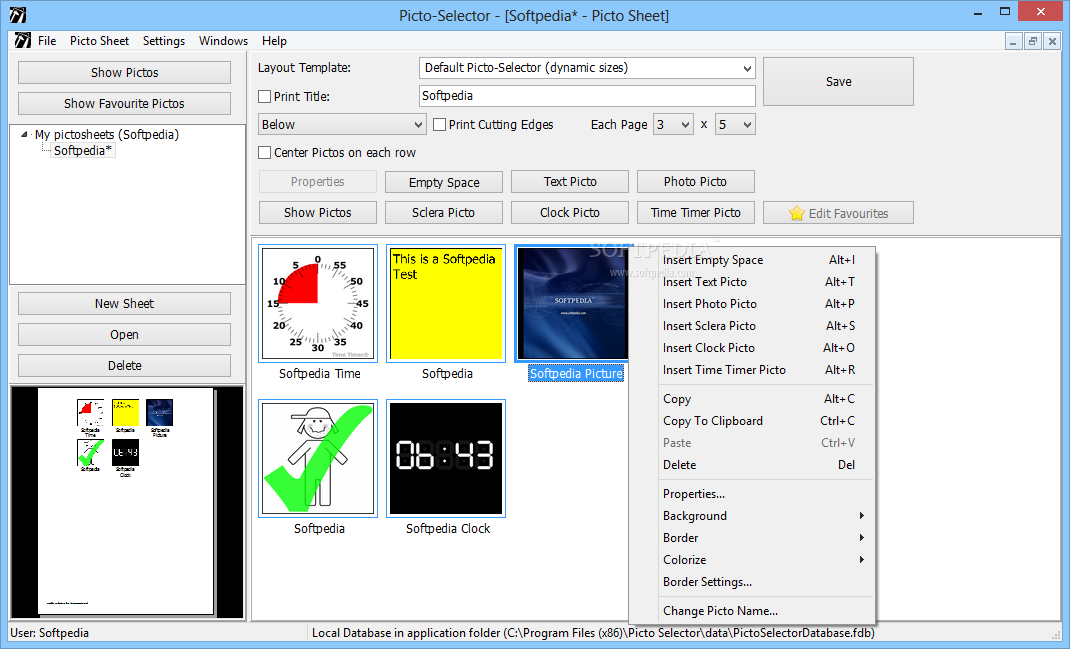 Picto-Selector