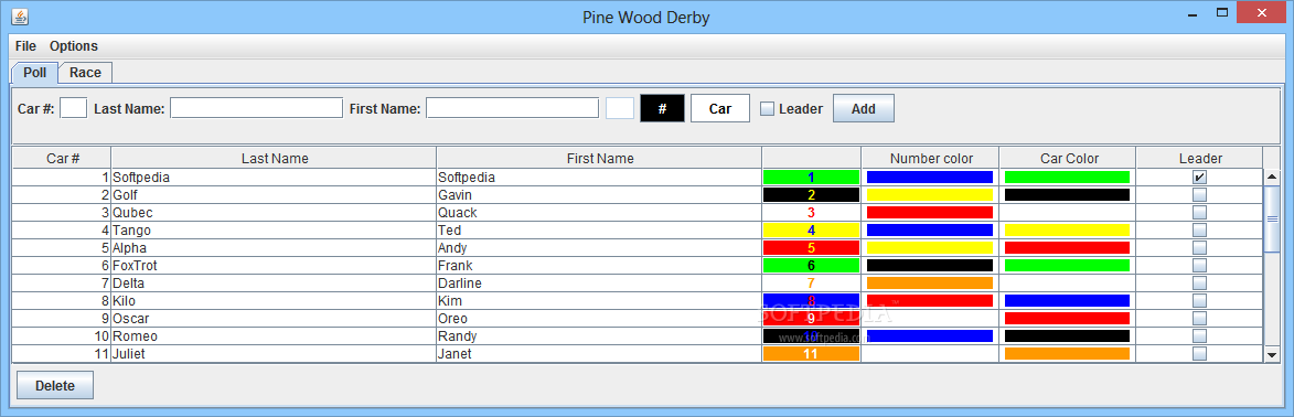 Pine Wood Derby