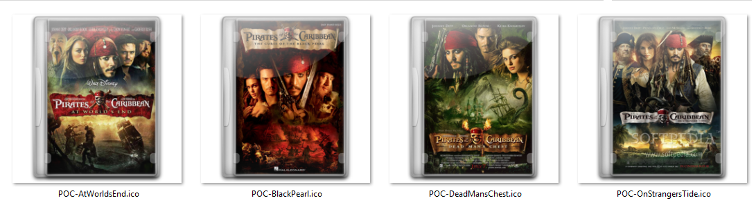 Pirates of the Caribbean Icons