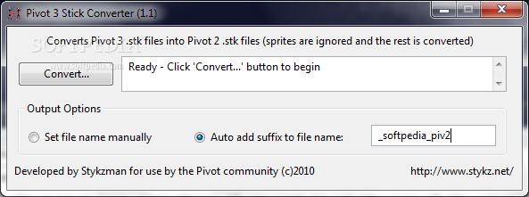 Pivot 3 Stick Converter