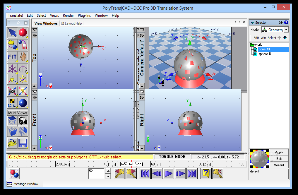 PolyTrans|CAD+DCC Pro 3D Translation System