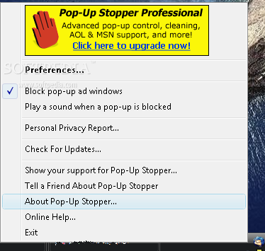 Pop-Up Stopper