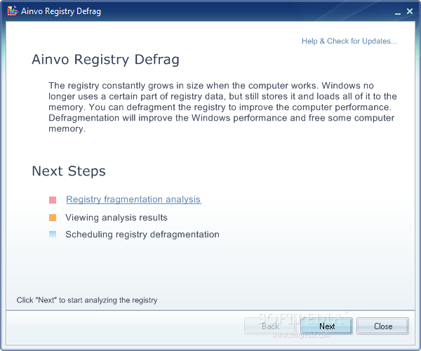 Portable Ainvo Registry Defrag