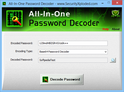 Portable All-In-One Password Decoder