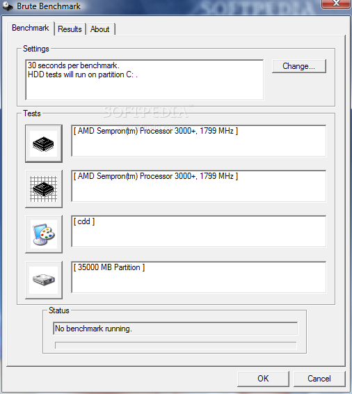 Portable BruteBenchmark