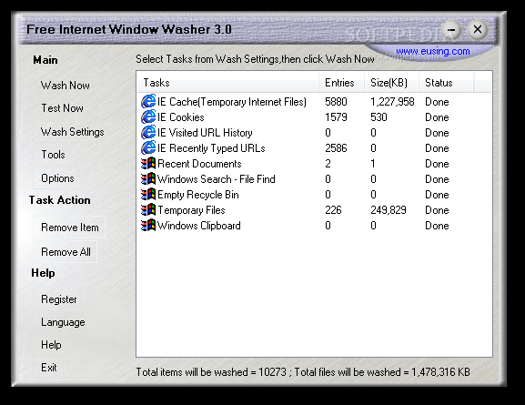 Top 37 Portable Software Apps Like Portable Free Internet Window Washer - Best Alternatives