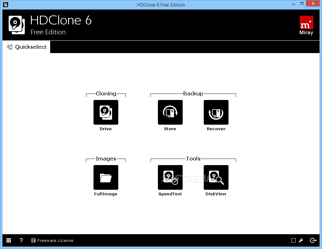 Portable HDClone Free Edition