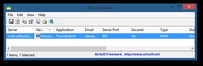Portable Mail PassView