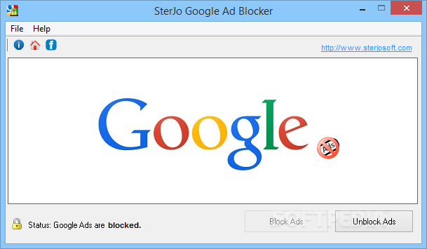 Portable SterJo Google Ad Blocker