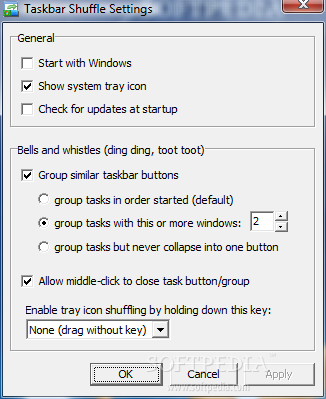 Portable Taskbar Shuffle