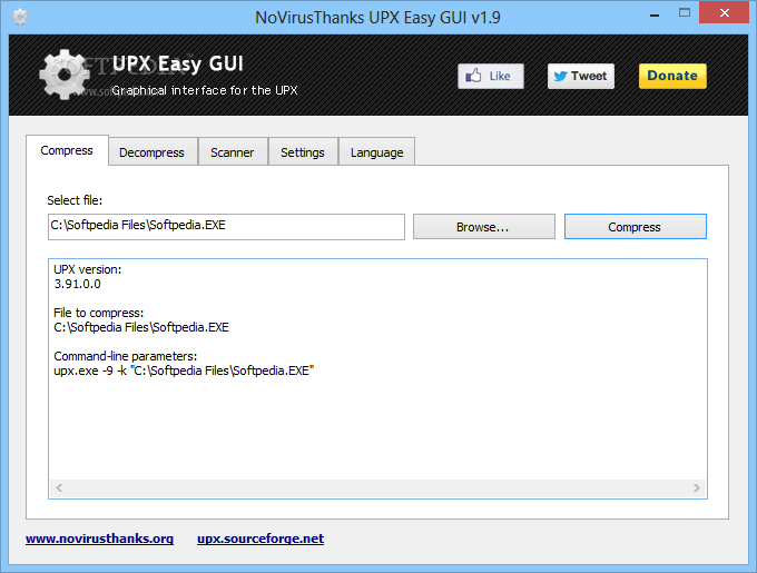 Portable UPX Easy GUI