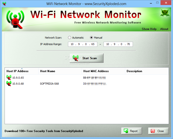 Portable WiFi Network Monitor
