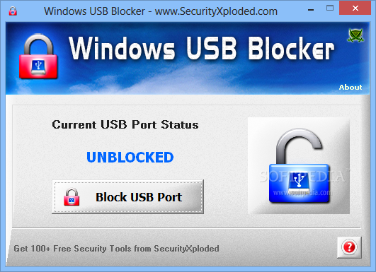 Portable Windows USB Blocker