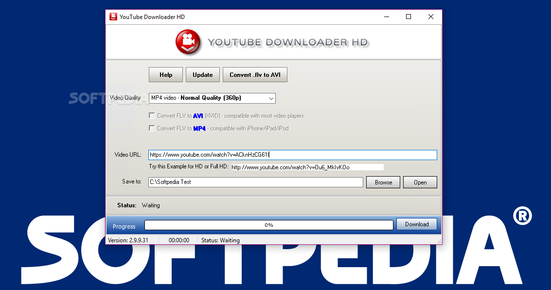 Portable Youtube Downloader HD
