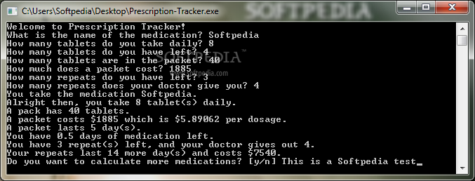 Prescription Tracker