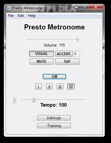 Presto Metronome