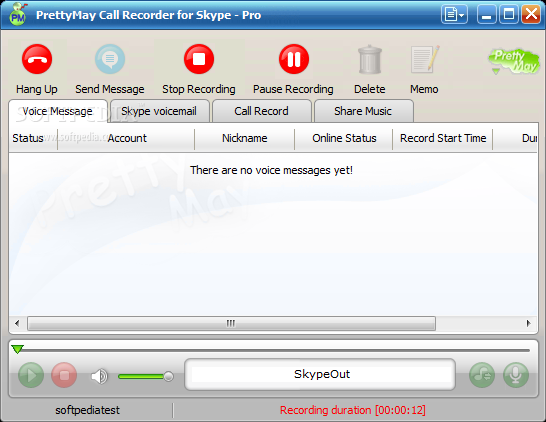 PrettyMay Call Recorder for Skype Pro