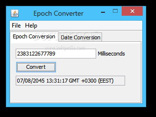 Epoch Converter