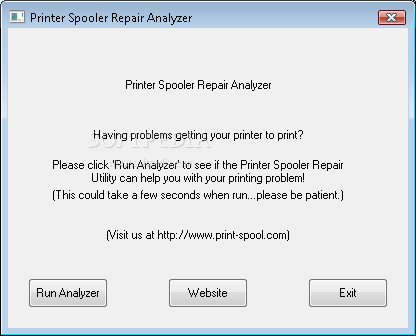 Printer Spooler Repair Analyzer
