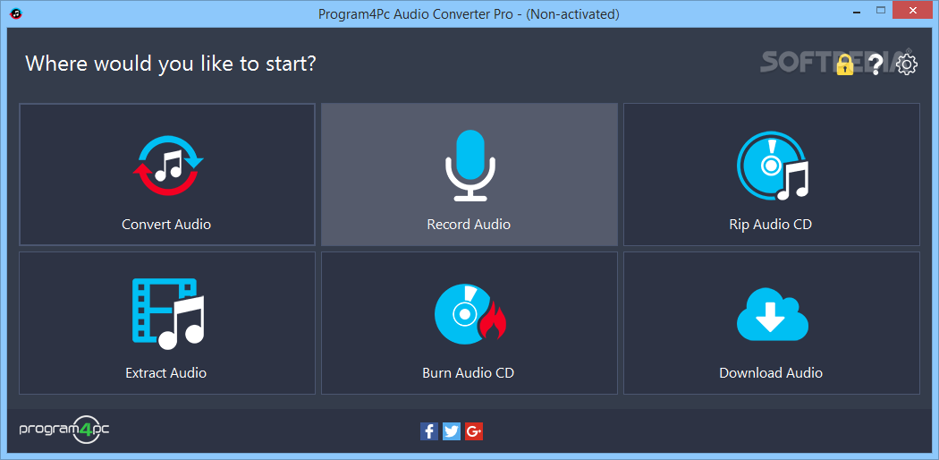 Program4Pc Audio Converter Pro