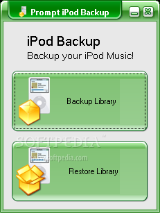 Prompt iPod Backup Prompt iPod Backup