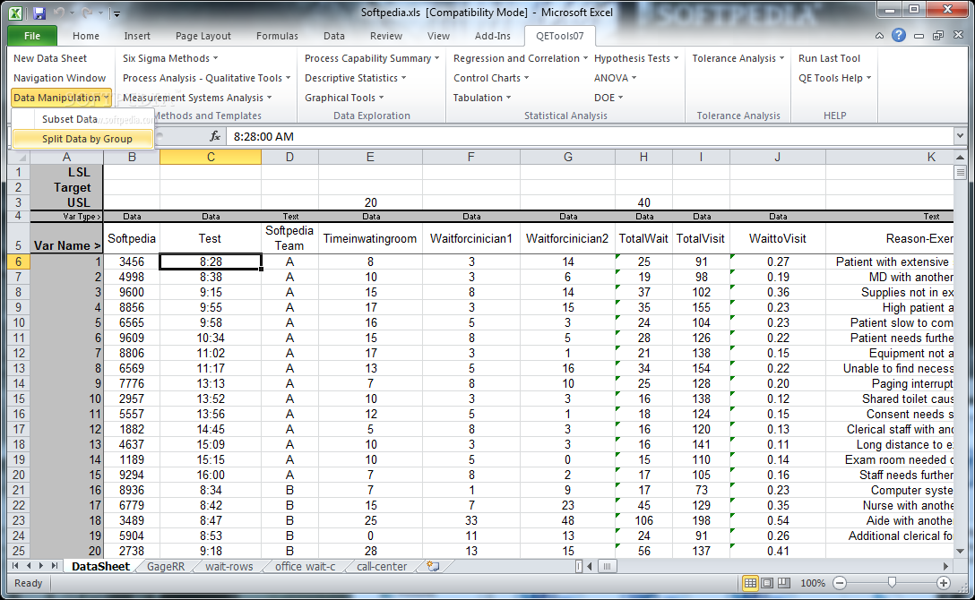 QE Tools