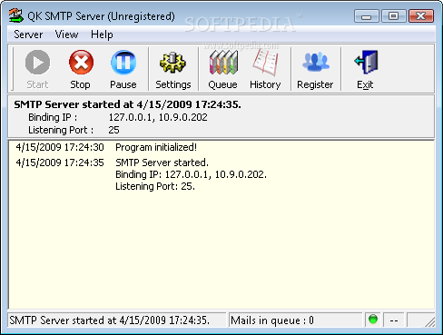 QK SMTP Server